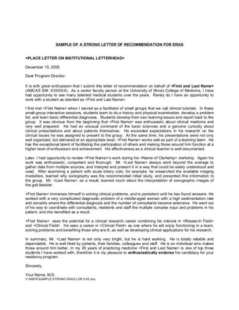 Write a Strong Recommendation Letter for Employment .